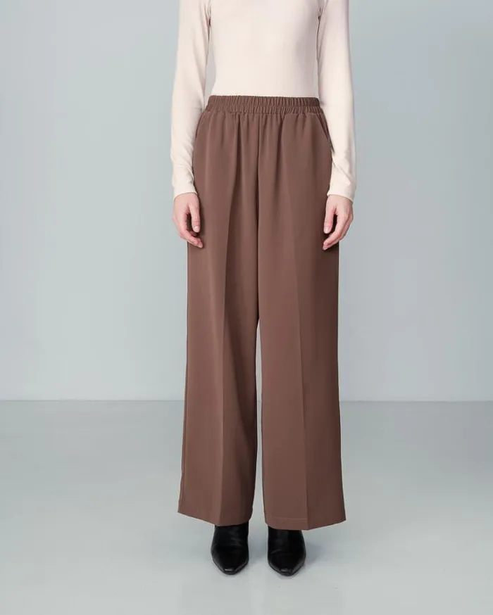 Grace and Mila Flowing Trousers TROUSERS KAKI NOBLESSE 8211 Shop