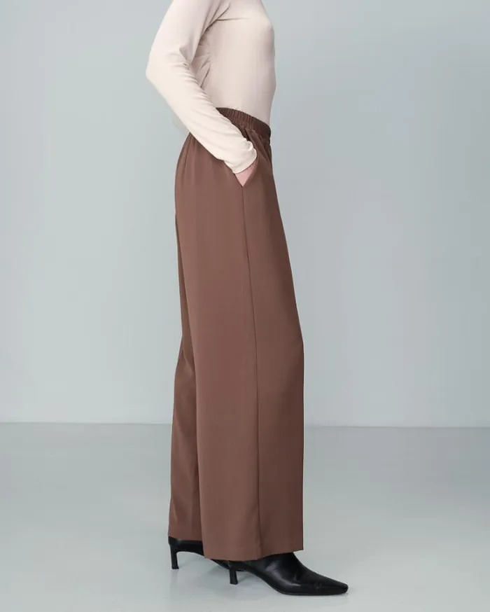 Grace and Mila Flowing Trousers TROUSERS KAKI NOBLESSE 8211 Shop
