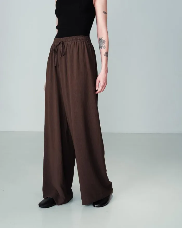 Grace and Mila Flowing Trousers TROUSERS TAUPE NINE 8211 Shop