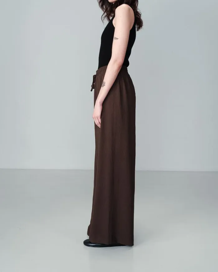 Grace and Mila Flowing Trousers TROUSERS TAUPE NINE 8211 Shop
