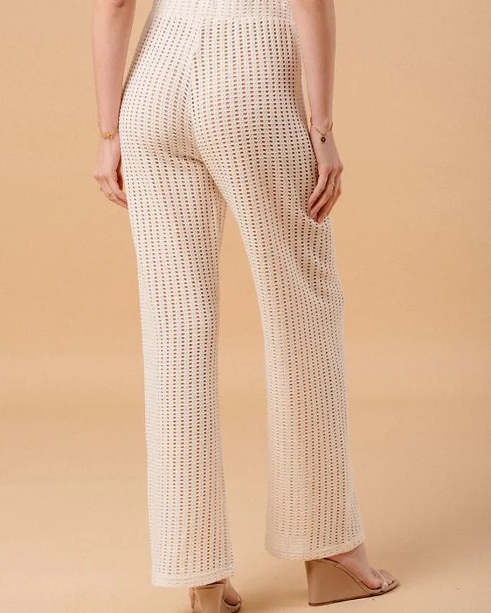 Grace and Mila HighWaisted Trousers TROUSERS BEIGE MORGANE 8211 Shop