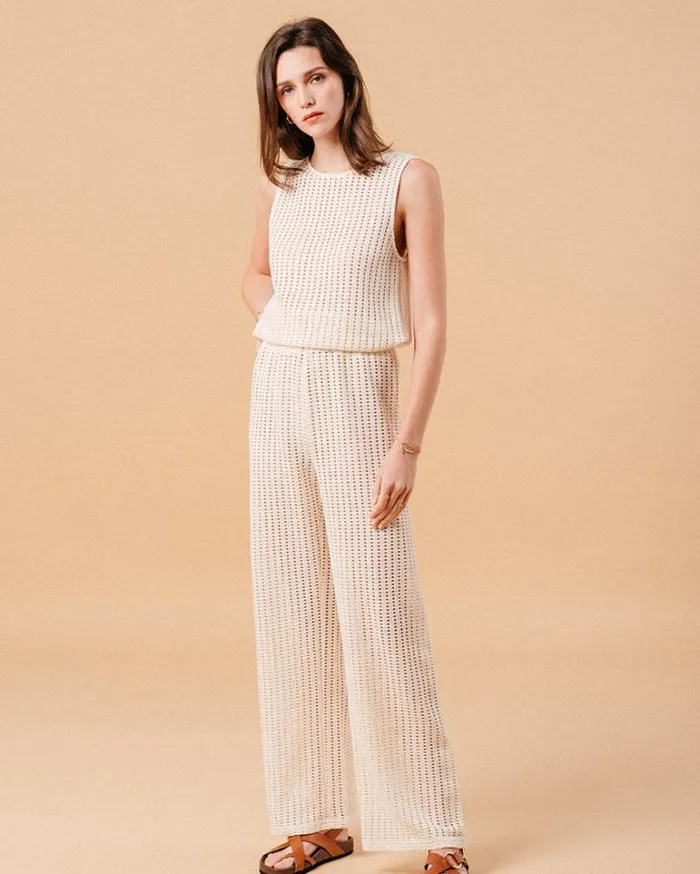 Grace and Mila HighWaisted Trousers TROUSERS BEIGE MORGANE 8211 Shop