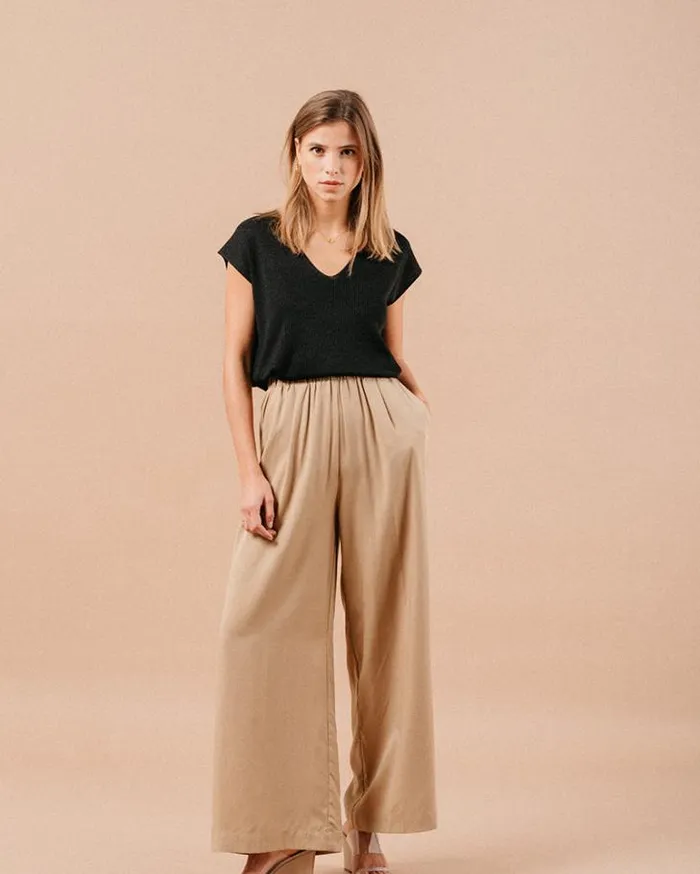 Grace and Mila HighWaisted Trousers TROUSERS CAMEL MATHILDE 8211 Shop