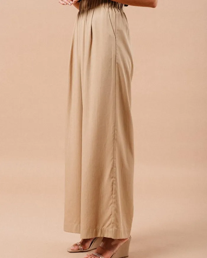 Grace and Mila HighWaisted Trousers TROUSERS CAMEL MATHILDE 8211 Shop