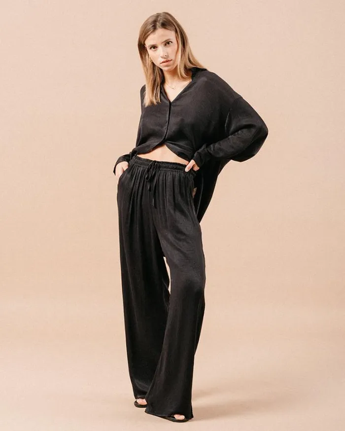 Grace and Mila HighWaisted Trousers TROUSERS CHOCOLAT MATISSE 8211 Shop