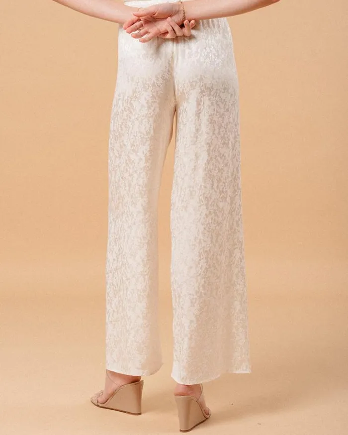 Grace and Mila HighWaisted Trousers TROUSERS ECRU MONCEAU 8211 Shop