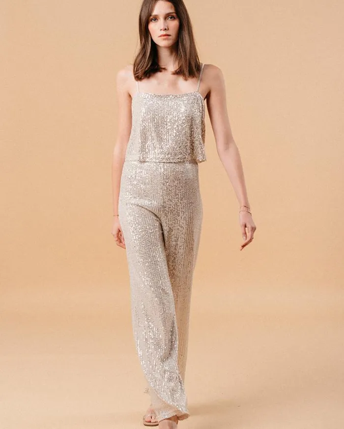 Grace and Mila HighWaisted Trousers TROUSERS ECRU MONROE 8211 Shop