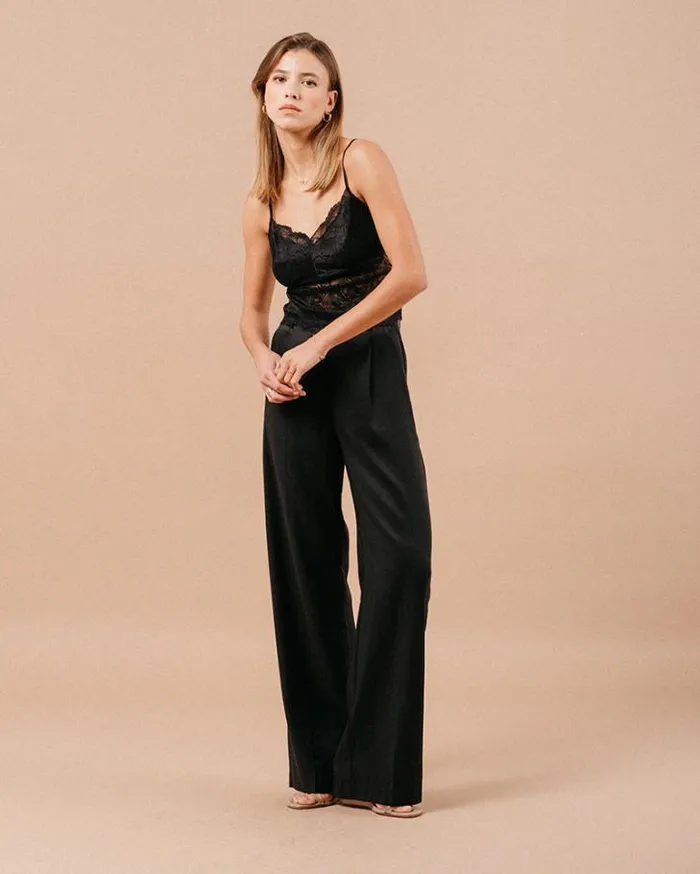 Grace and Mila HighWaisted Trousers TROUSERS NOIR MARC 8211 Shop