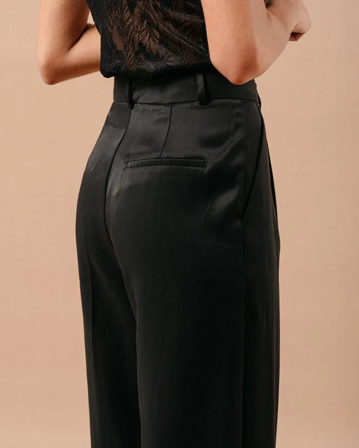 Grace and Mila HighWaisted Trousers TROUSERS NOIR MARC 8211 Shop