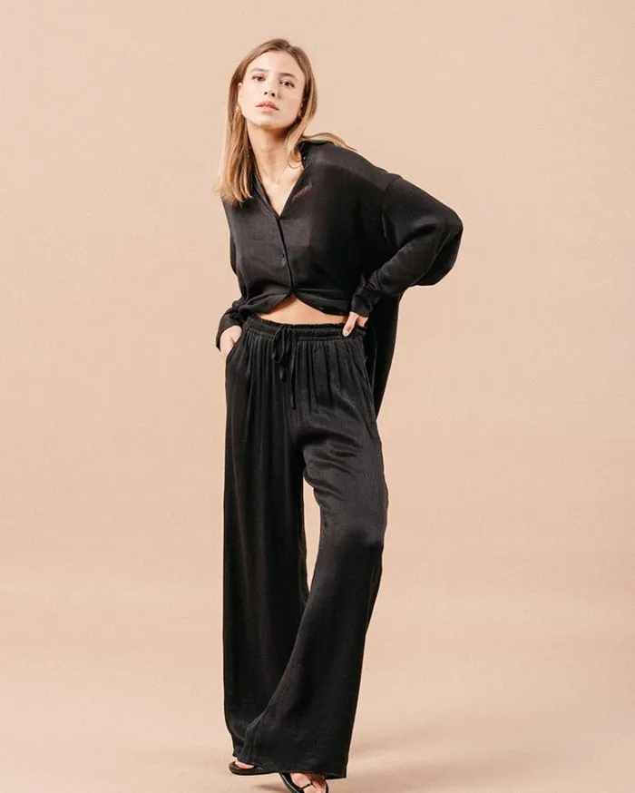 Grace and Mila HighWaisted Trousers TROUSERS NOIR MATISSE 8211 Shop