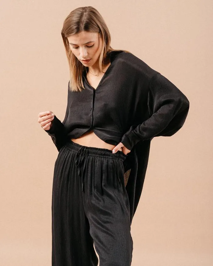 Grace and Mila HighWaisted Trousers TROUSERS NOIR MATISSE 8211 Shop