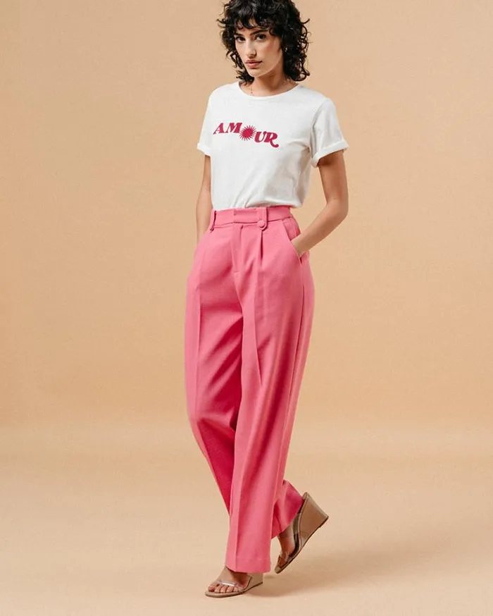 Grace and Mila HighWaisted Trousers TROUSERS ROSE MARLY 8211 Shop