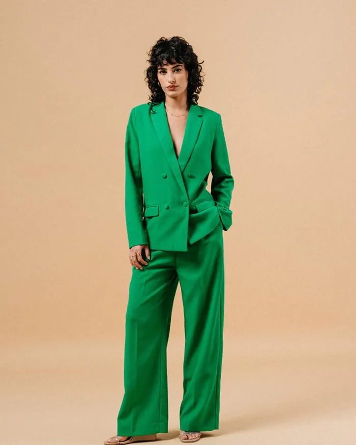 Grace and Mila HighWaisted Trousers TROUSERS VERT MARLY 8211 Shop