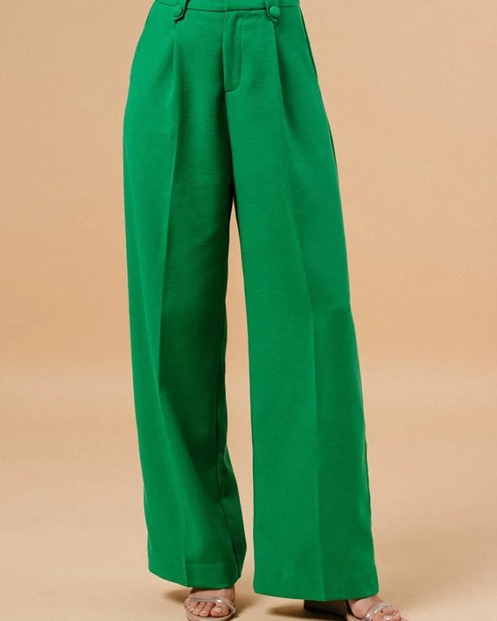 Grace and Mila HighWaisted Trousers TROUSERS VERT MARLY 8211 Shop