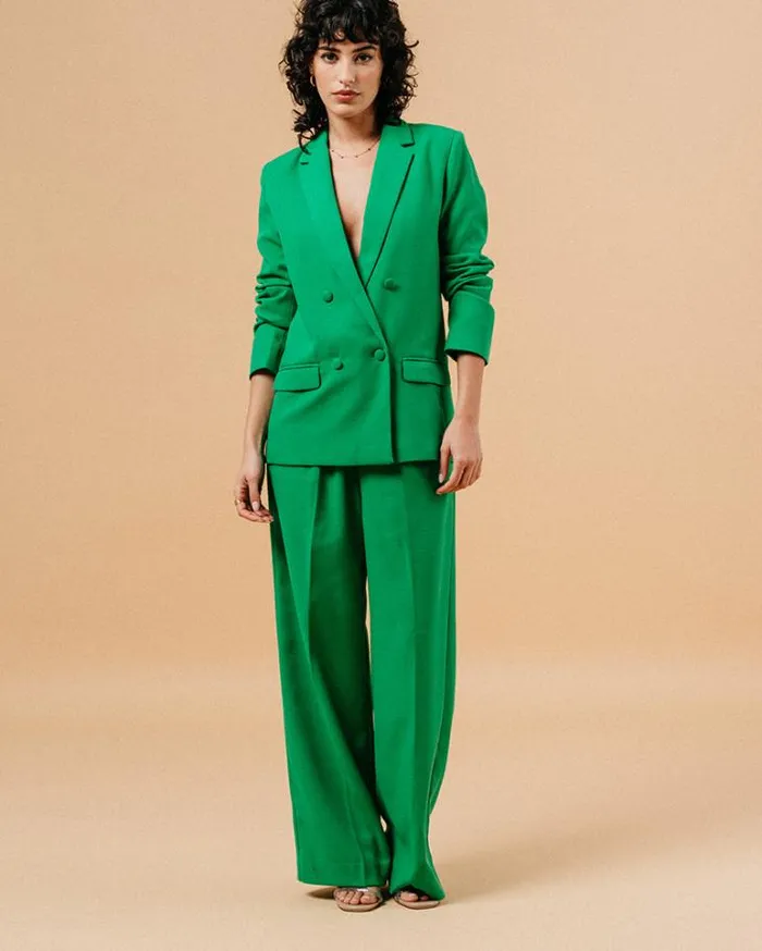 Grace and Mila HighWaisted Trousers TROUSERS VERT MARLY 8211 Shop