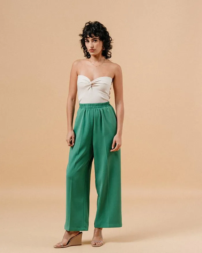 Grace and Mila HighWaisted Trousers TROUSERS VERT MATCH 8211 Shop