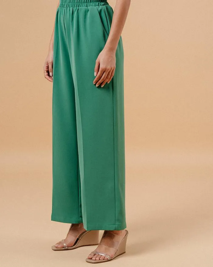Grace and Mila HighWaisted Trousers TROUSERS VERT MATCH 8211 Shop