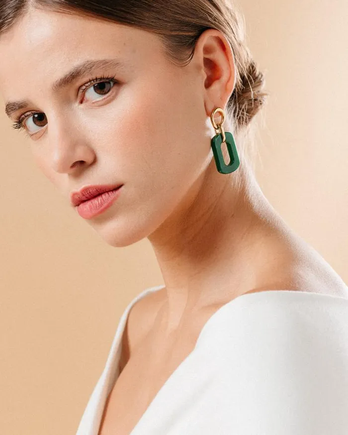 Grace and Mila Jewellery EARRINGS VERT MANOLI 8211 Shop