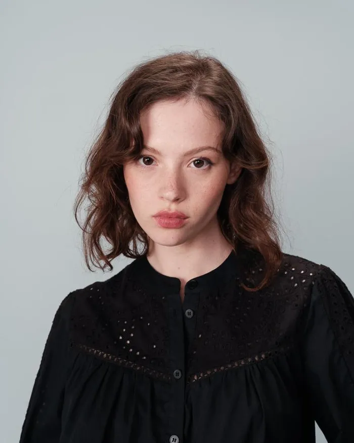 Grace and Mila Lace Shirts SHIRT NOIR NOLISA 8211 Shop