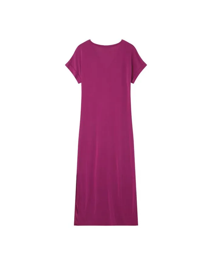 Grace and Mila Long Dresses DRESS AUBERGINE MARGAUX 8211 Shop