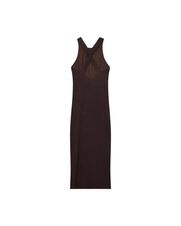 Grace and Mila Long Dresses DRESS CHOCOLAT MIRABELLE 8211 Shop