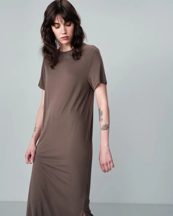 Grace and Mila Long Dresses DRESS KAKI NINA 8211 Shop