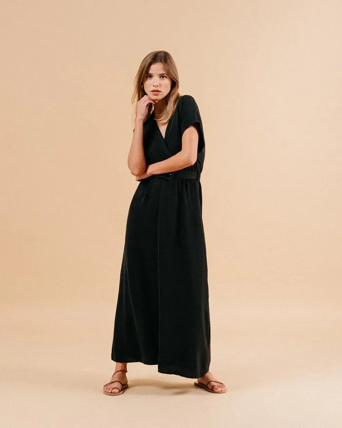 Grace and Mila Long Dresses DRESS NOIR MAUD 8211 Shop