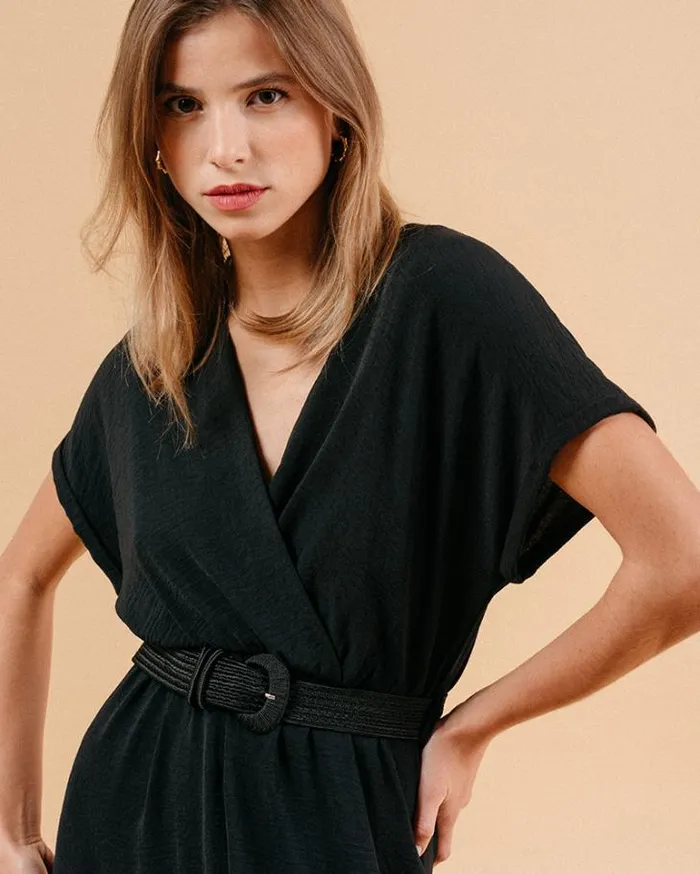 Grace and Mila Long Dresses DRESS NOIR MAUD 8211 Shop