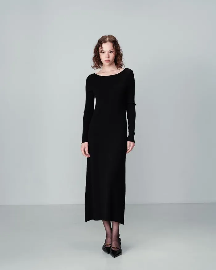 Grace and Mila Long Dresses DRESS NOIR NATHALIE 8211 Shop