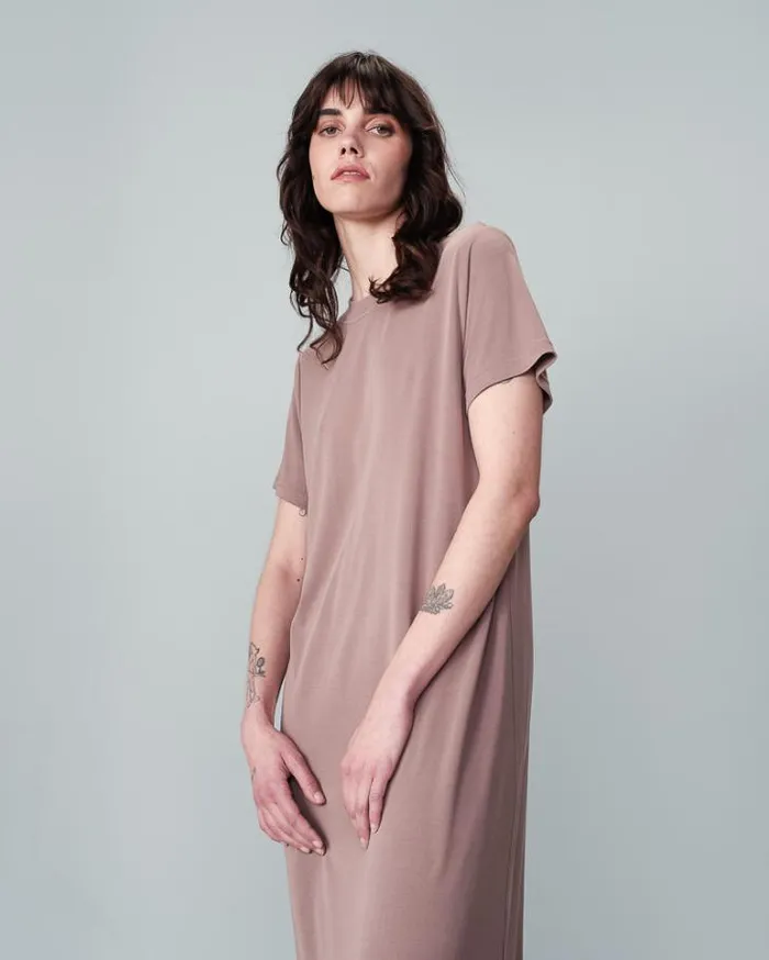 Grace and Mila Long Dresses DRESS TAUPE NINA 8211 Shop