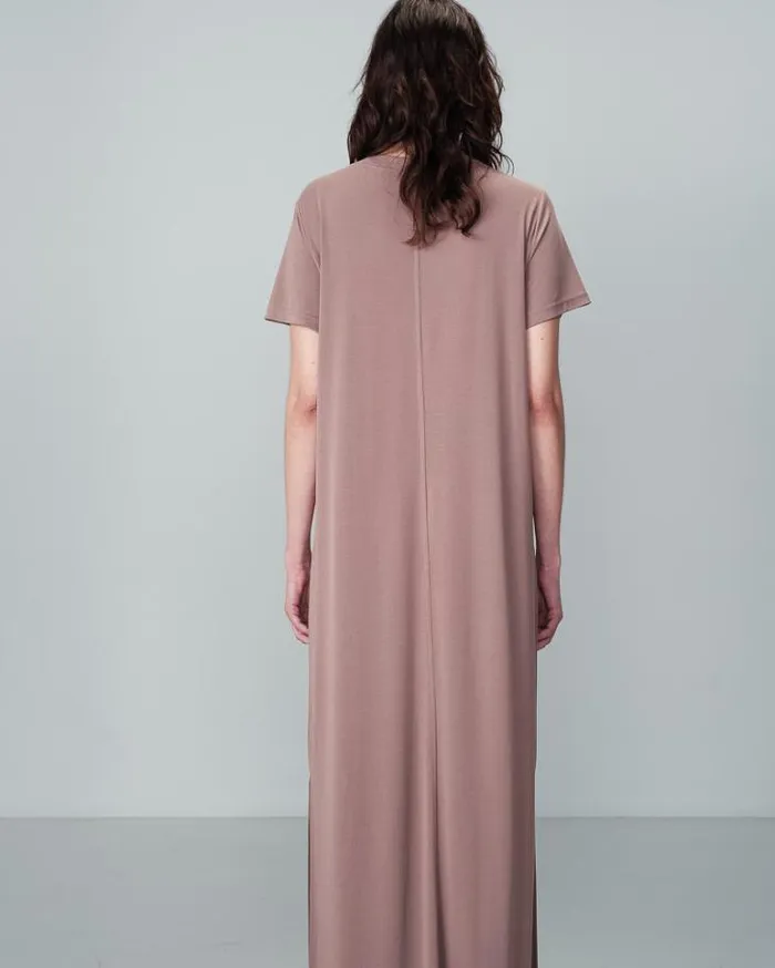 Grace and Mila Long Dresses DRESS TAUPE NINA 8211 Shop