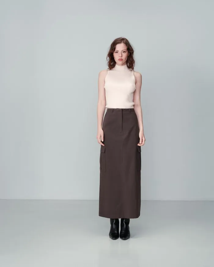 Grace and Mila Long Skirts SKIRT ANTHRACITE NEWYORK 8211 Shop