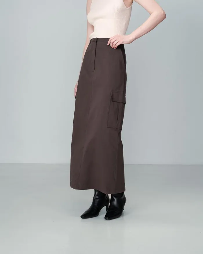 Grace and Mila Long Skirts SKIRT ANTHRACITE NEWYORK 8211 Shop