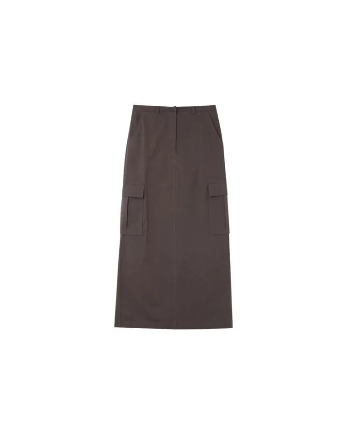 Grace and Mila Long Skirts SKIRT ANTHRACITE NEWYORK 8211 Shop