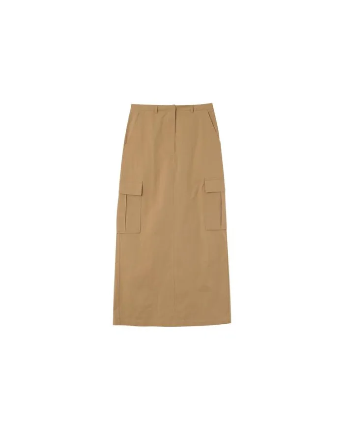 Grace and Mila Long Skirts SKIRT CAMEL NEWYORK 8211 Shop