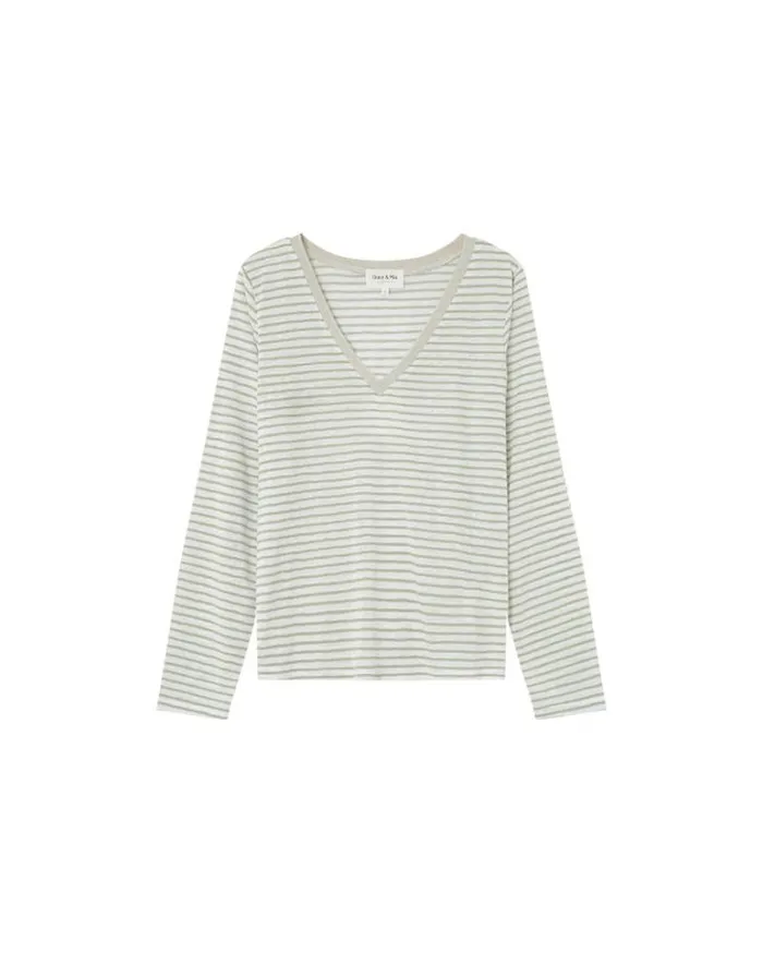 Grace and Mila LongSleeves Tshirts TSHIRT VERT MARTIN 8211 Shop