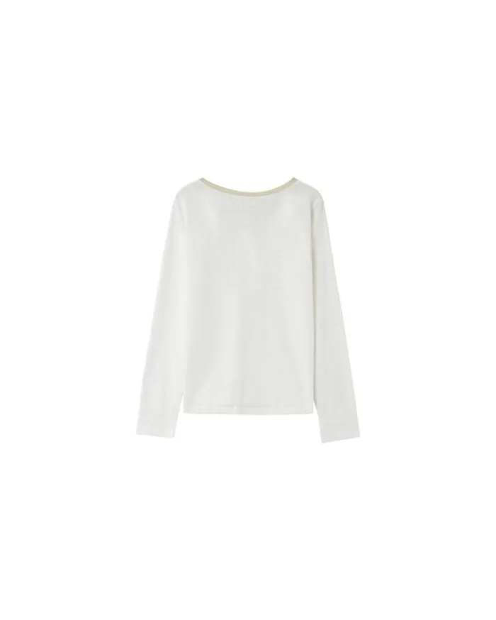 Grace and Mila LongSleeves Tshirts TEESHIRT ECRU NISI 8211 Shop