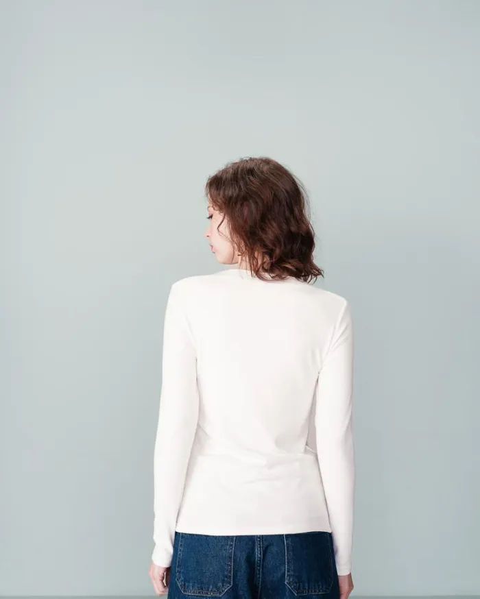 Grace and Mila LongSleeves Tshirts TEESHIRT ECRU NOUS 8211 Shop