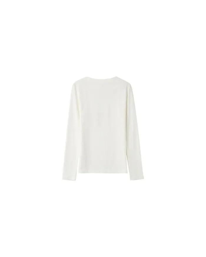 Grace and Mila LongSleeves Tshirts TEESHIRT ECRU NOUS 8211 Shop