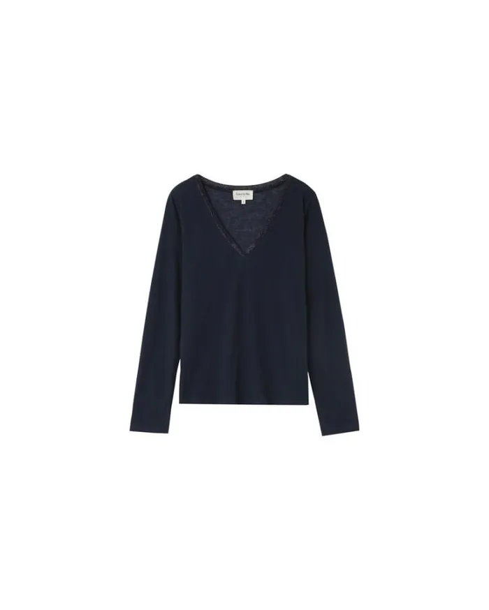 Grace and Mila LongSleeves Tshirts TEESHIRT MARINE NISI 8211 Shop