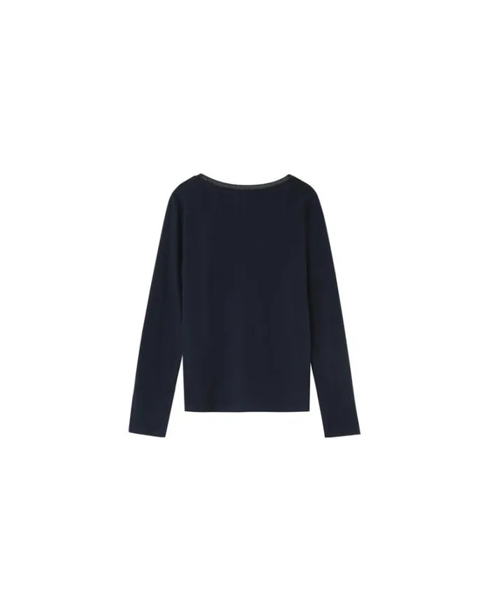 Grace and Mila LongSleeves Tshirts TEESHIRT MARINE NISI 8211 Shop