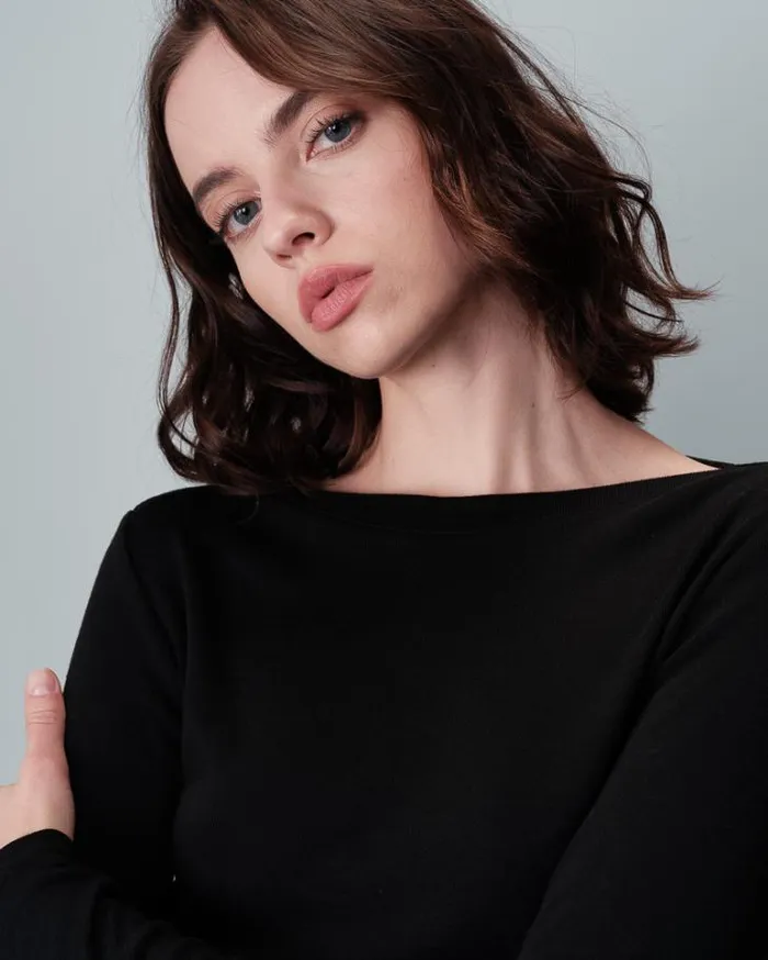 Grace and Mila LongSleeves Tshirts TEESHIRT NOIR NOUS 8211 Shop