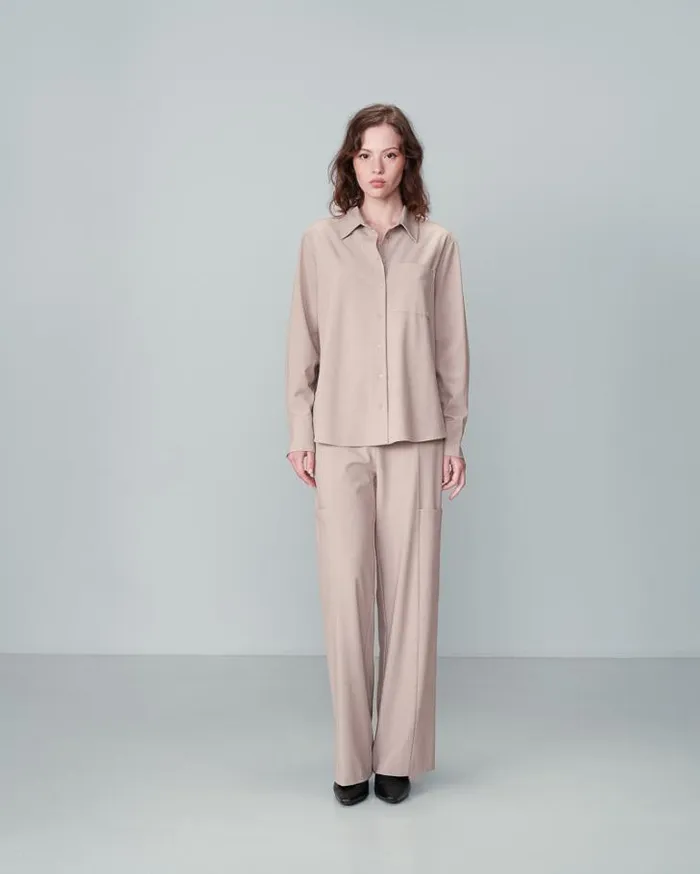 Grace and Mila Longsleeves Shirts SHIRT BEIGE NONO 8211 Shop