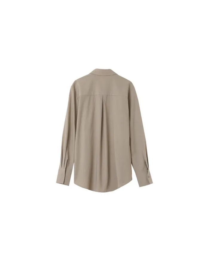 Grace and Mila Longsleeves Shirts SHIRT BEIGE NONO 8211 Shop