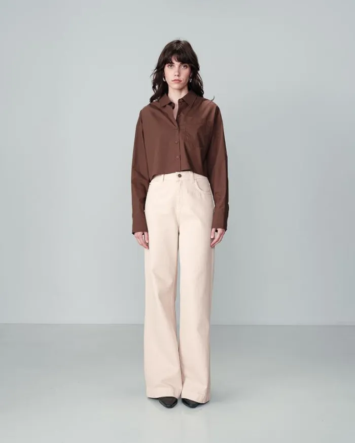 Grace and Mila Longsleeves Shirts SHIRT CHOCOLAT NIAMITA 8211 Shop