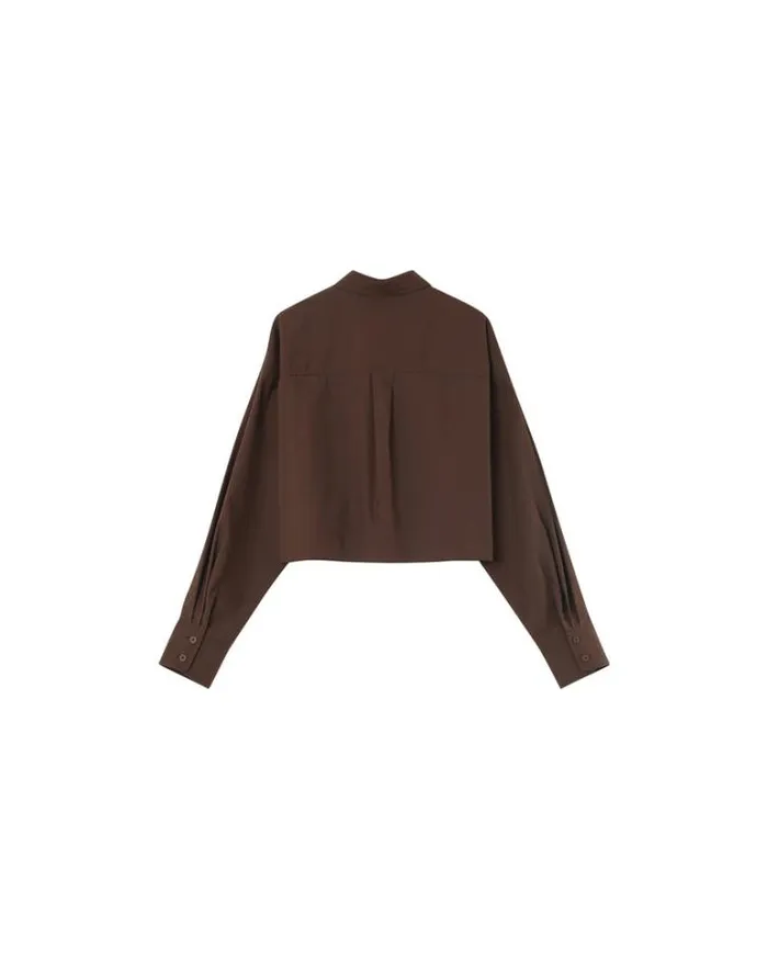 Grace and Mila Longsleeves Shirts SHIRT CHOCOLAT NIAMITA 8211 Shop