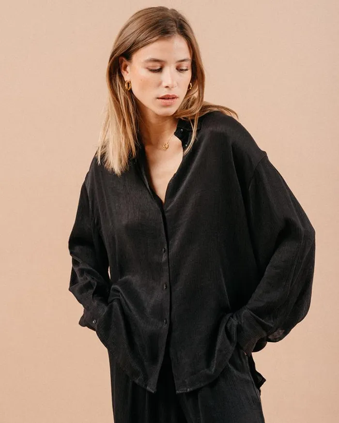 Grace and Mila Longsleeves Shirts SHIRT NOIR MARKET 8211 Shop
