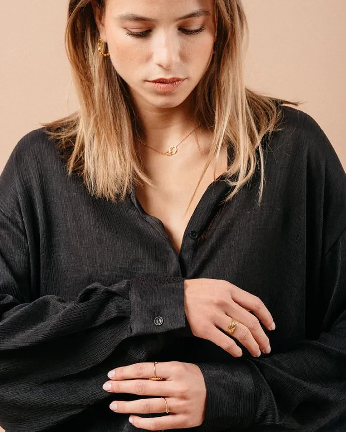 Grace and Mila Longsleeves Shirts SHIRT NOIR MARKET 8211 Shop