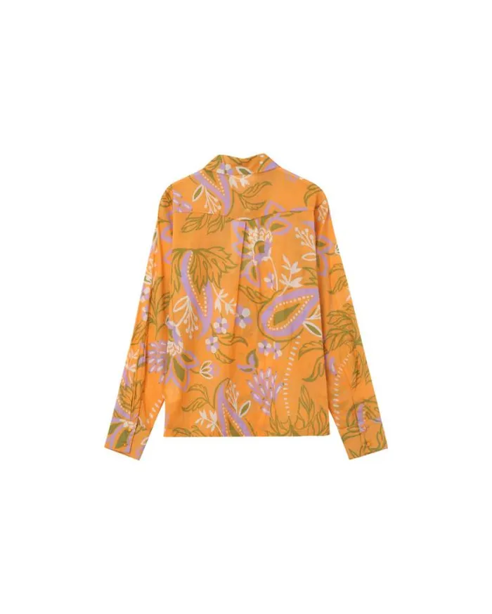 Grace and Mila Longsleeves Shirts SHIRT ORANGE MARICA 8211 Shop
