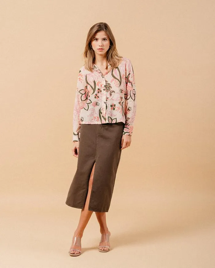 Grace and Mila Longsleeves Shirts SHIRT ROSE MARICA 8211 Shop